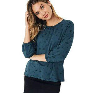 NWT Fatface Women's Plus Anna Nordic Ditsy Floral Print Blouse Top